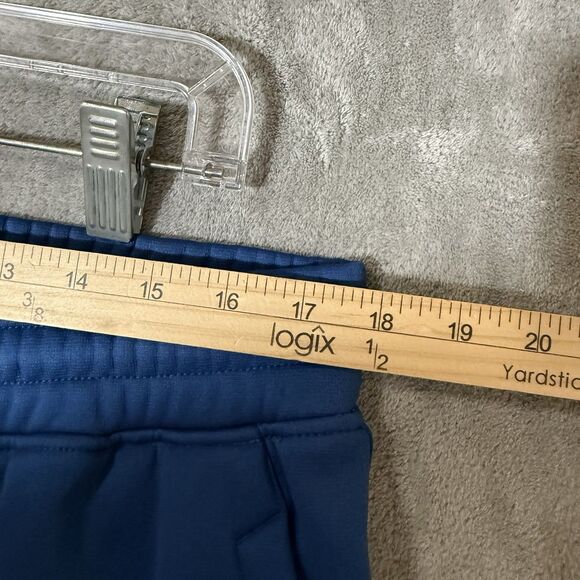 Under Armour ColdGear Joggers XL Blue Loose Fleece Lined Sweatpants Tapered - Picture 6 of 10